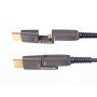 Оптический HDMI кабель Exzellenz Profi HDMI2.0 optical fiber cable 18Gbps,Typ D>A, 20.0 m